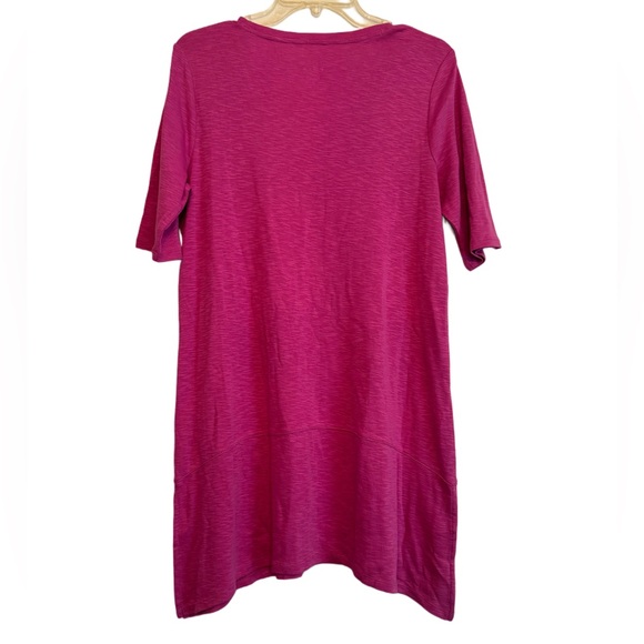J.Jill Dragonfruit Pima Cotton Tunic Top - Picture 4 of 4